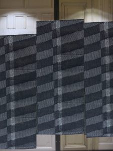 handwoven textile, sample 2017